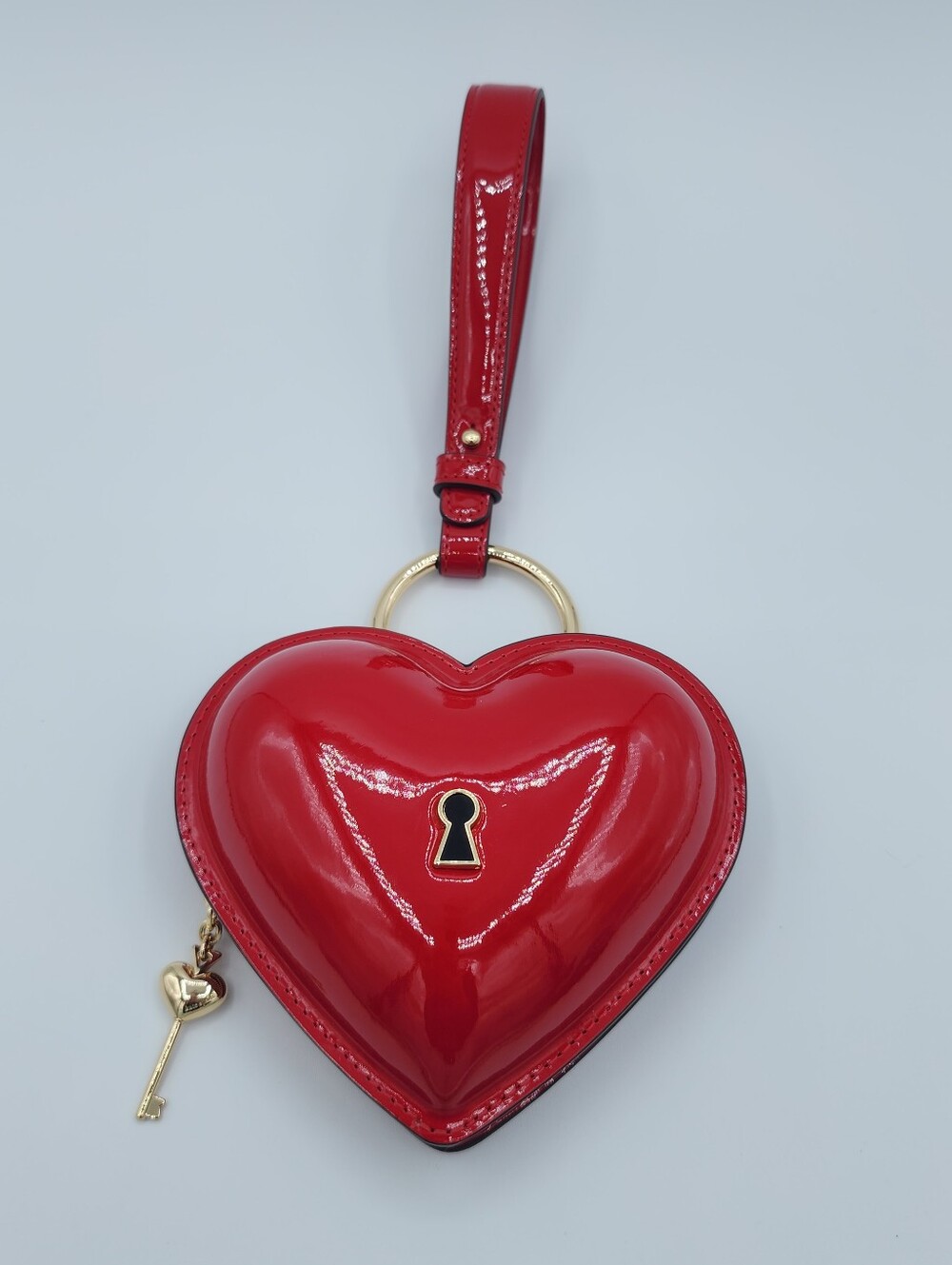 Kate Spade Key To My Heart Wristlet Bag Charm NWT #2953